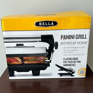 Bella Panini Grill Bistro at Home sandwich maker